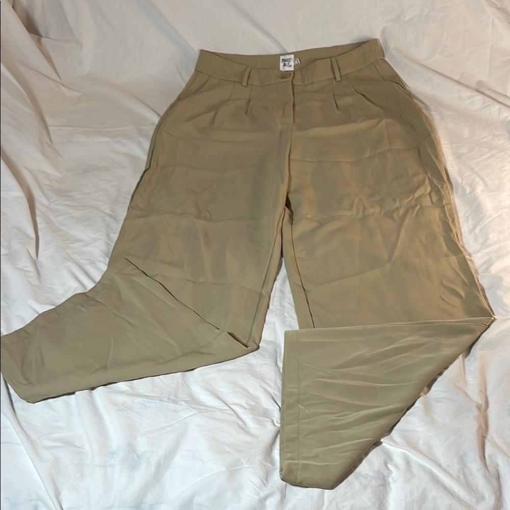 Princess Polly Beige Trousers size 12